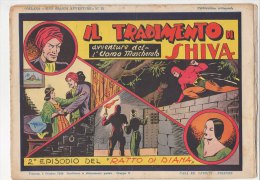 PFI/37 ALBI GRANDE AVVENTURE N.23 UOMO MASCHERATO IL TRADIMENTO DI SHIVA Nerbini 1946 - Comics 1930-50