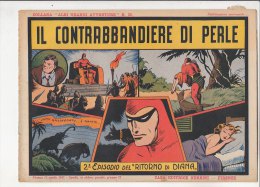 PFI/41 ALBI GRANDE AVV. N.27 UOMO MASCHERATO IL CONTRABBANDIERE DI PERLE Nerbini 1947 - Comics 1930-50