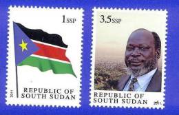 ZUID SOEDAN - South Sudan First Set - Eerste Postzegels Van Onafhankelijk Zuiden - Südsudan