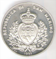 SAN MARINO 10.000 LIRE 1995 AG AMERIGO VESPUCCI - San Marino