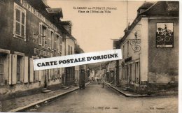 58 - SAINT AMAND EN PUISAYE - PLACE DE L'HOTEL DE VILLE - Saint-Amand-en-Puisaye