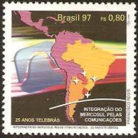 BRAZIL #2648  MERCOSUR  COMMUNICATION   - 1997 - Unused Stamps