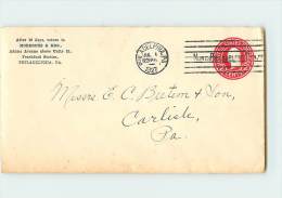 USA  -  Intero Postale  -  Stationery   -  2c.  -  Philadelphia - North Philadelphia... - 1921-40