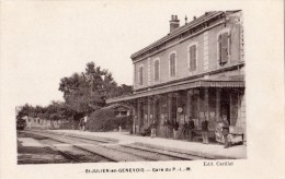 SAINT-JULIEN-EN-GENEVOIS GARE DU P L M - Saint-Julien-en-Genevois