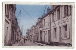 Tannay, Rue De L´église, Animée, Maison Bluzat, C.I.M., (Nièvre, 58) Plis D'angles - Tannay