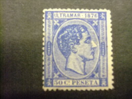 CUBA 1876  - REY ALFONSO XII    --     Edifil Nº 37 (*)   -- Yvert Nº 15 (*) - Cuba (1874-1898)