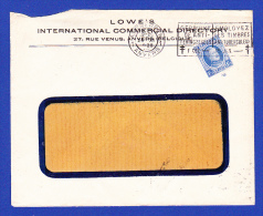 ENVELOPPE -- CACHET . ANTWERPEN . 1. ANVERS  - 24.XI.1928 - Briefe U. Dokumente