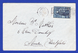 ENVELOPPE -- CACHET   SPA  - 20.11.1930   -   2 SCANS - Lettres & Documents