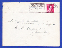ENVELOPPE -- BRUXELLES - 30.VIII.1945 - Brieven En Documenten