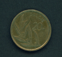 BELGIUM - 1982 20f Circ. - 20 Francs