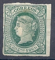 130605426  COLCU ESP.  EDIFIL  Nº  15  MH - Cuba (1874-1898)