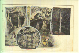 5860 ISERLOHN - GRÜNE, Dechenhöhle, 1911, Mehrbildkarte Color, Zwerge- Gnome - Iserlohn