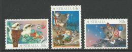 1990 Christmas Set Of 3 As Issued Complete MUH  SG Cat 1272/1274  SG Cat In 2009 SG Cat. Value Here - Nuovi