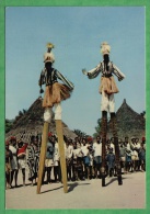 MASQUES AFRICAINS DE GUINEE - DANSEURS N´ZO - Carte  Adressée à Un Docteur En 1966 - Guinea