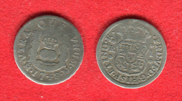 ESPAGNE - ESPAÑA - SPAIN - FERDINAND VI  - FERNANDO  VI  -   1 REAL 1748 Mo - MEXICO - RARE - Autres & Non Classés