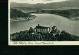 Waldeck Edersee Original Fliegeraufnahme Schloß Mit See Schiff Sw 9.2.1943 - Waldeck