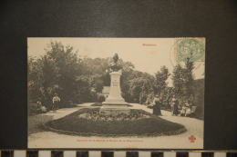 CP, 92, Bagneux Square De La Mairie Et Buste De La République 1907 - Bagneux