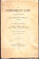 C1 AFRIQUE Reibell COMMANDANT LAMY Correspondance Souvenirs Campagne 1903 SAHARA - Francese