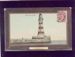 Lighthouse Roker Sunderland édit. A & G Taylor N° 970 Vernie  Phare - Otros & Sin Clasificación