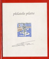 SAINT PIERRE ET MIQUELON N°522 EPREUVE D´ARTISTE PHARE,COURSE A PIED COULEUR DEFINITIVE - Geschnittene, Druckproben Und Abarten