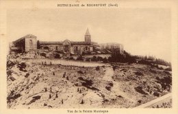 [DC8958] GARD - NOTRE DAME DE ROCHEFORT - VUE DE LA SAINTE MONTAGNE - Old Postcard - Rochefort-du-Gard