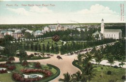 Etats Unis. Miami. View North From Royal Palm - Miami