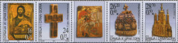 SERBIA And MONTENEGRO 2003 Museum Exhibits From Orthodox Church Museum Set MNH - Nuovi