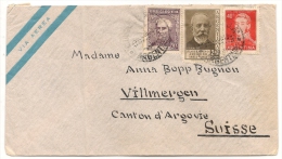 ARGENTINA - VF 1958 COVER From CHACABUCO To VILLMERGEN - SUISSE - Briefe U. Dokumente