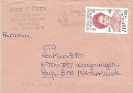 Nouvelle Caledonie 2001 Bourail Woman Queen Hortense Millennium Year Cover - Briefe U. Dokumente