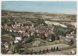 BELLE CPSM COLORISEE EN AVION AU DESSUS DE... AUBONNE, VUE AERIENNE, CANTON DE VAUD, SCHWEIZ, SUISSE - Aubonne