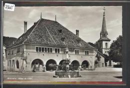 MOTIERS - HOTEL DE VILLE - TB - Môtiers 