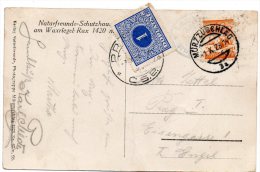 Austria 1928, Murzzuschlag,  Postcard Waxriegel-Rax To Prague, Czechoslovakia. Postage Due - Interesting - Lettres & Documents