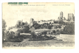 Cp, 86, Chauvigny, Vue De La Ville Hate, Prise Du Nord Est, Voyagée 1912 - Chauvigny