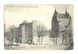 Cp, 86, Chauvigny, Château D'Harcourt - Chauvigny