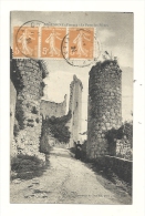 Cp, 86, Chauvigny, La Porte Des Piliers, Voyagée 1921 - Chauvigny
