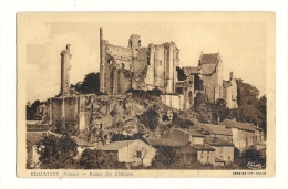 Cp, 86, Chauvigny, Ruines Des Châteaux - Chauvigny