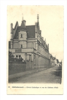 Cp, 86, Châtellerault, Cercle Catholique Et Rue Du Château D'Eau, Voyagée 1904 - Chatellerault