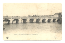 Cp, 86, Châtellerault, Le Pont Henri IV - Chatellerault