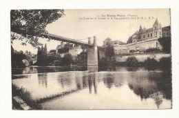 Cp, 86, La Roche-Posay, Le Pont Sur La Creuse Et La Vue Générale, Voyagée 1936 - La Roche Posay