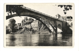 Cp, 86, La Roche-Posay, Le POnt Sur La Creuse, Voyagée - La Roche Posay