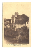 Cp, 86, La Roche Posay, Bords De La Creuse, L'Eglise Vue Du Pont - La Roche Posay