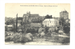 Cp, 86, La Roche Posay, Eglise Et Donjon Côté Nord - La Roche Posay