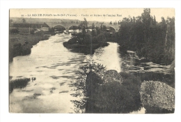 Cp, 86, La Roche-Posay-les-Bains, Viaduc Et Ruines De L'Ancien Pont - La Roche Posay