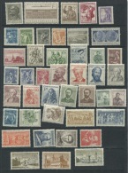 Czechoslovakia  1954 Mi 844-888+Block 15  MNH Complete Year (-1 Stamp) Cv 95 Euro - Annate Complete