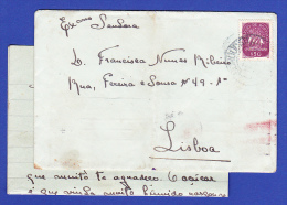 ENVELOPPE  AVEC LETTRE -- 14.1.1944 - Briefe U. Dokumente