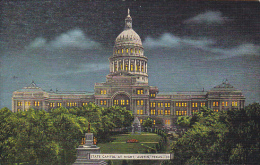 Texas Austin State Capitol At Night - Austin