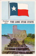 Texas Greetings From The Lone Star State Flag - Sonstige & Ohne Zuordnung