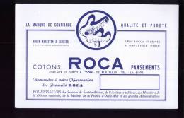 B621 - BUVARD  -  Coton ROCA - Produits Pharmaceutiques