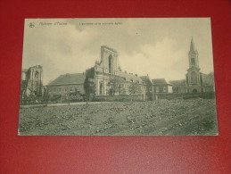 ABBAYE D´AULNE   -  THUIN  -  L´ancienne Et La Nouvelle église  -  1907 - Thuin