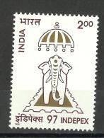 INDIA, 1996, INDEPEX 97, International Stamp Exhibition, New Delhi, MNH, (**) - Ongebruikt